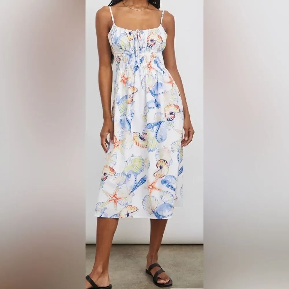 Rails Octavia Seashells  Midi Summer Dress